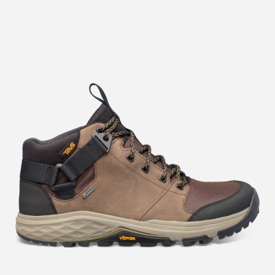 Teva Grandview GTX Men's Chocolate Boots CA98021 Canada Online